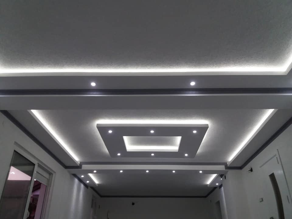 Asma Tavan Alçıpan Aydınlatma Modelleri