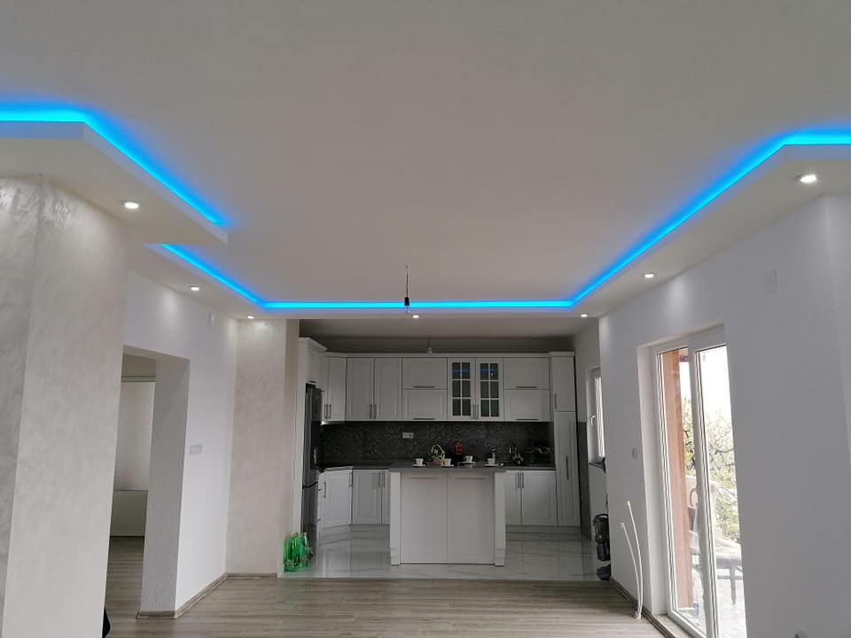 Asma Tavan Alçıpan Aydınlatma Modelleri