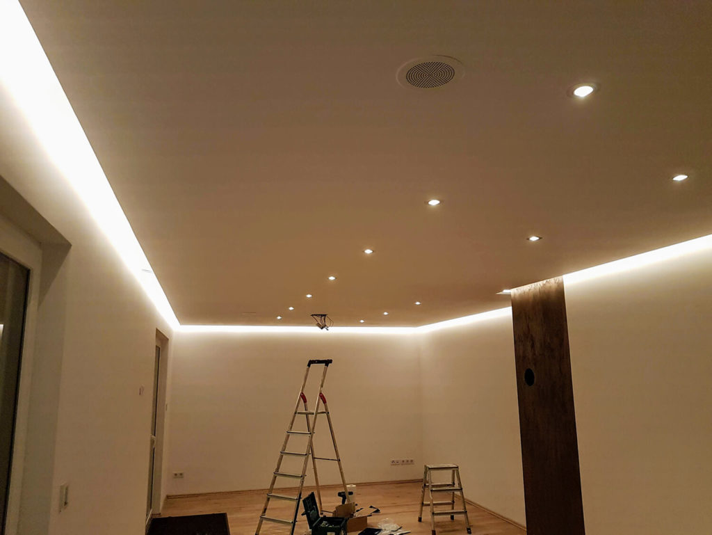 Asma Tavan Alçıpan Aydınlatma Modelleri